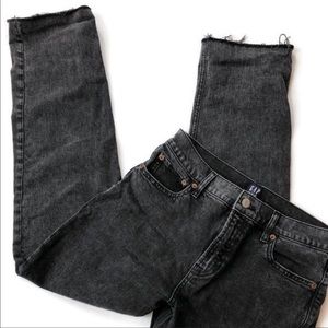 Gap High Rise Cheeky Straight Jeans
